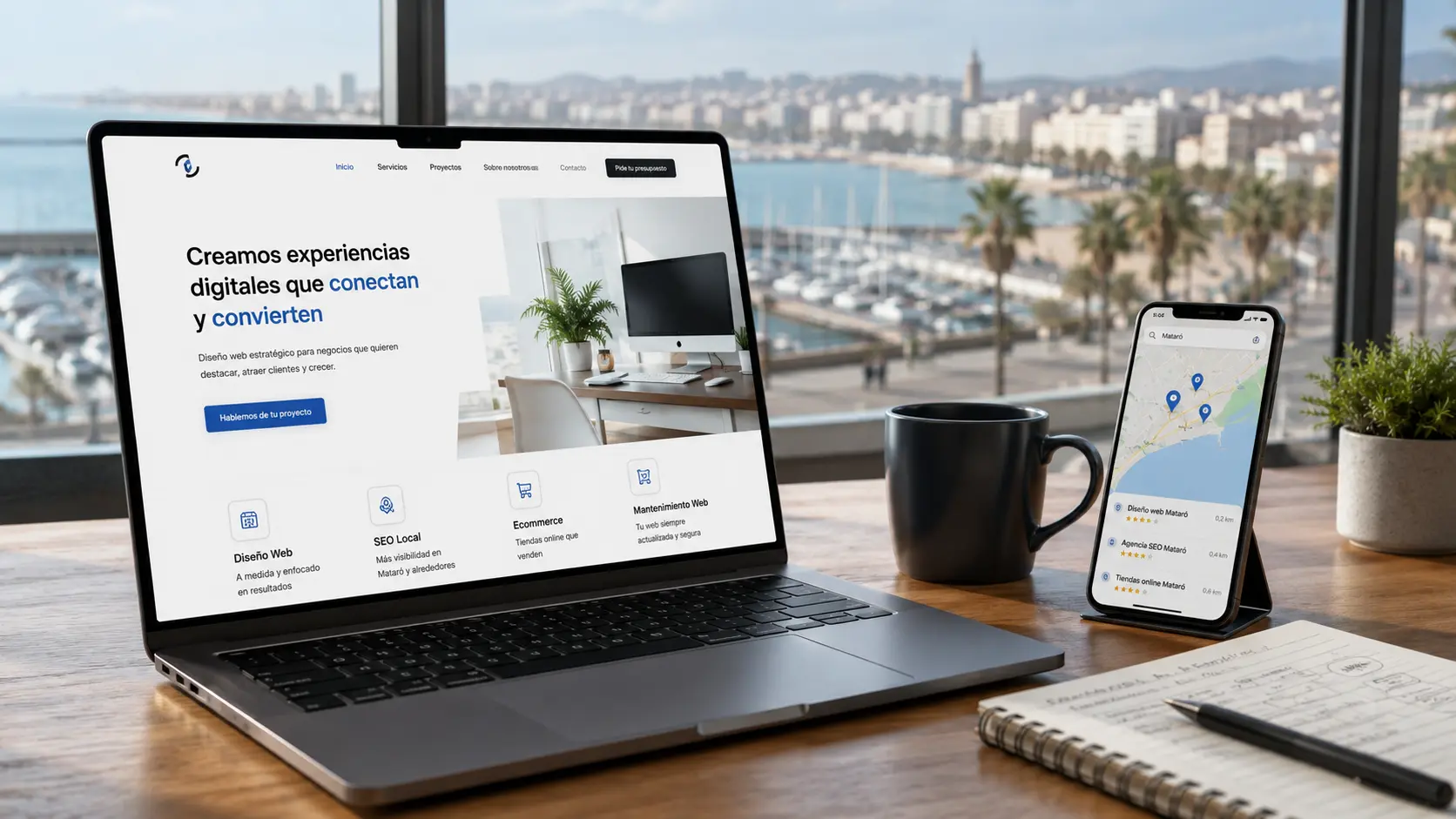 La guía para crear una web en Mataró que atraiga clientes cada mes